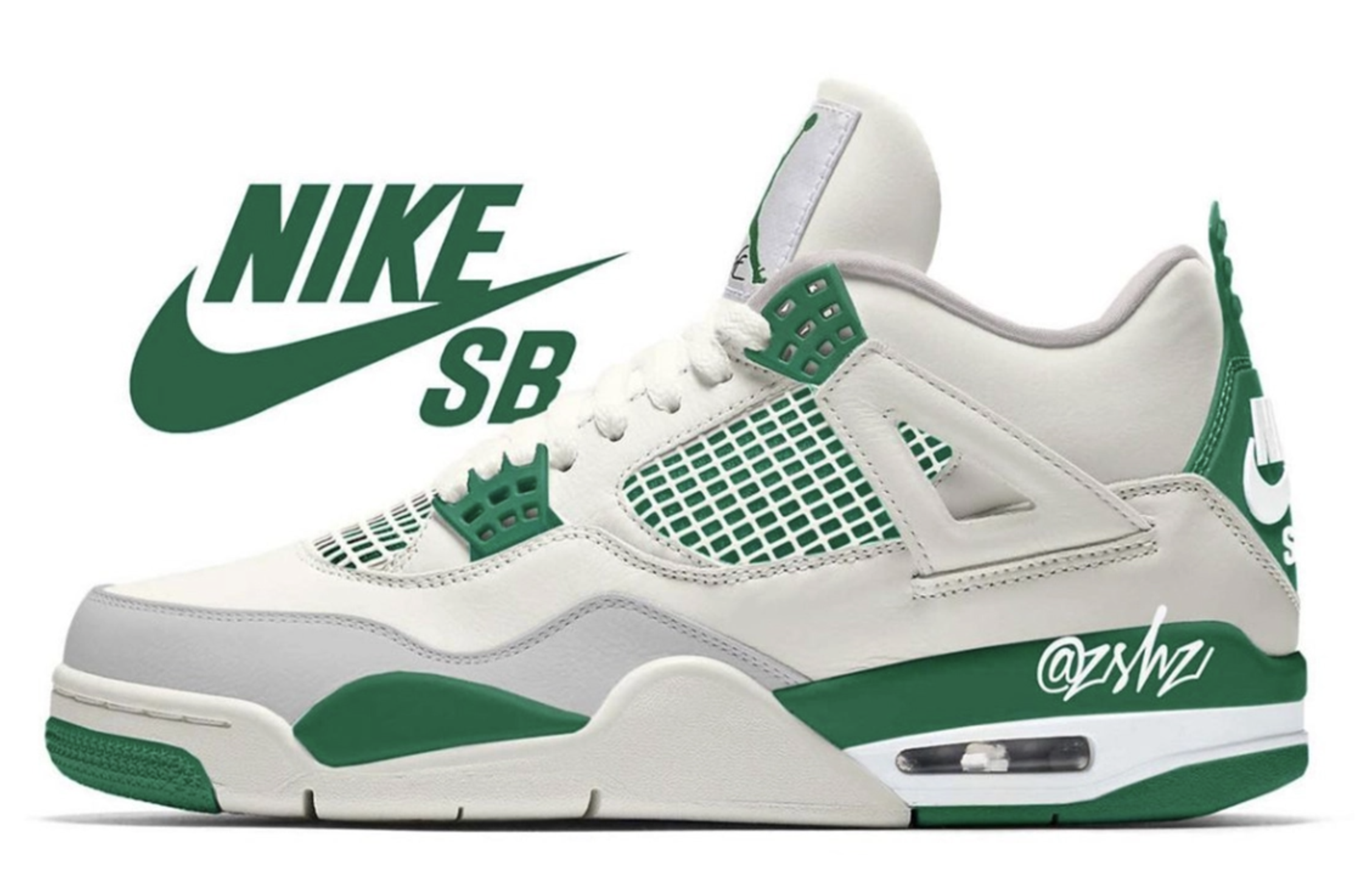 Nike SB x Air Jordan 4 “Pine Green” 2023 Sneaker Release