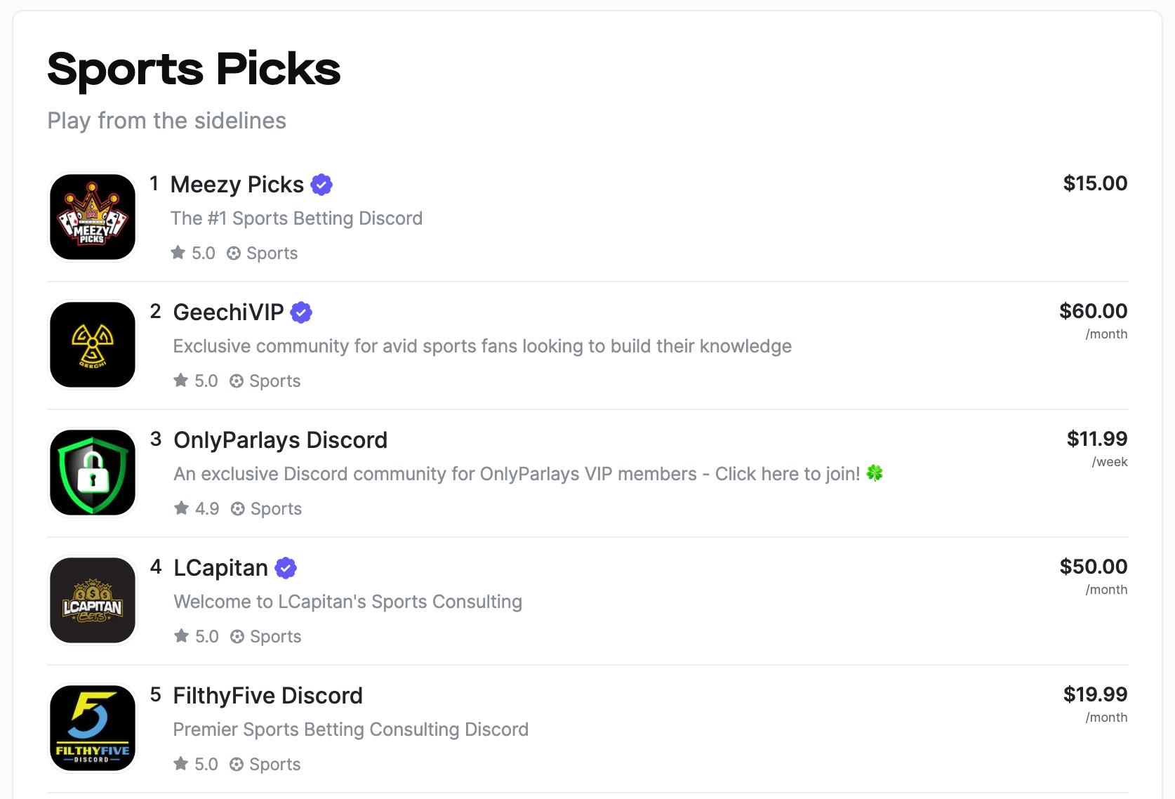 Whop Sports Picks Discords