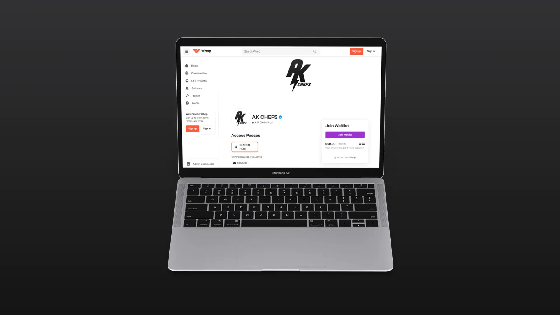 AKCHEFS reselling discord server
