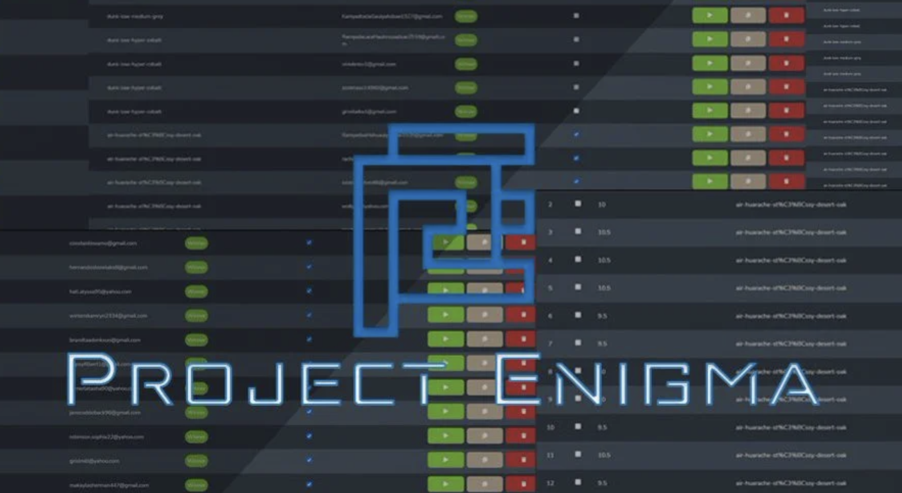 Project Enigma Bot Graphic