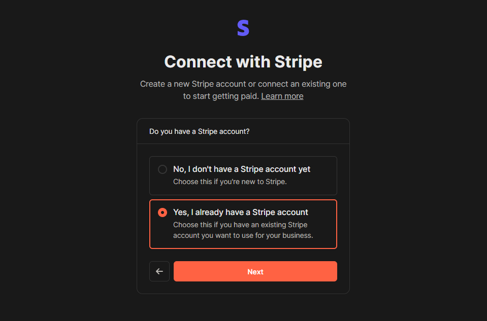 sell ebooks stripe connect