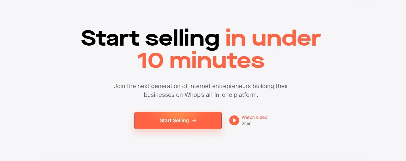 Whop SaaS subscription management