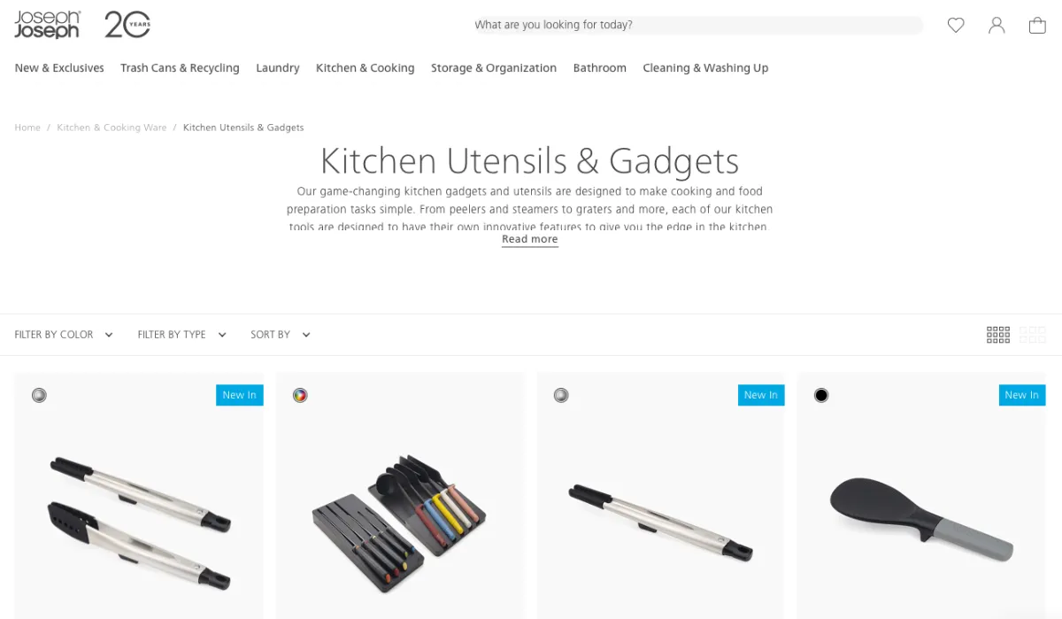 Ecommerce kitchen gadgets