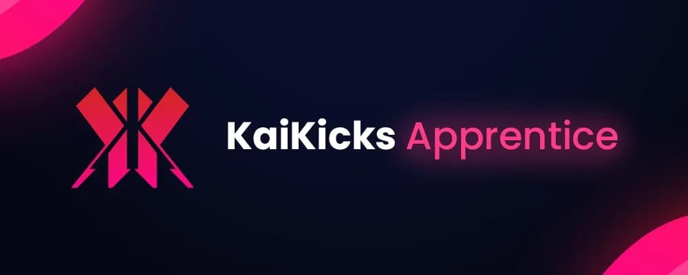 KaiKicks apprentice