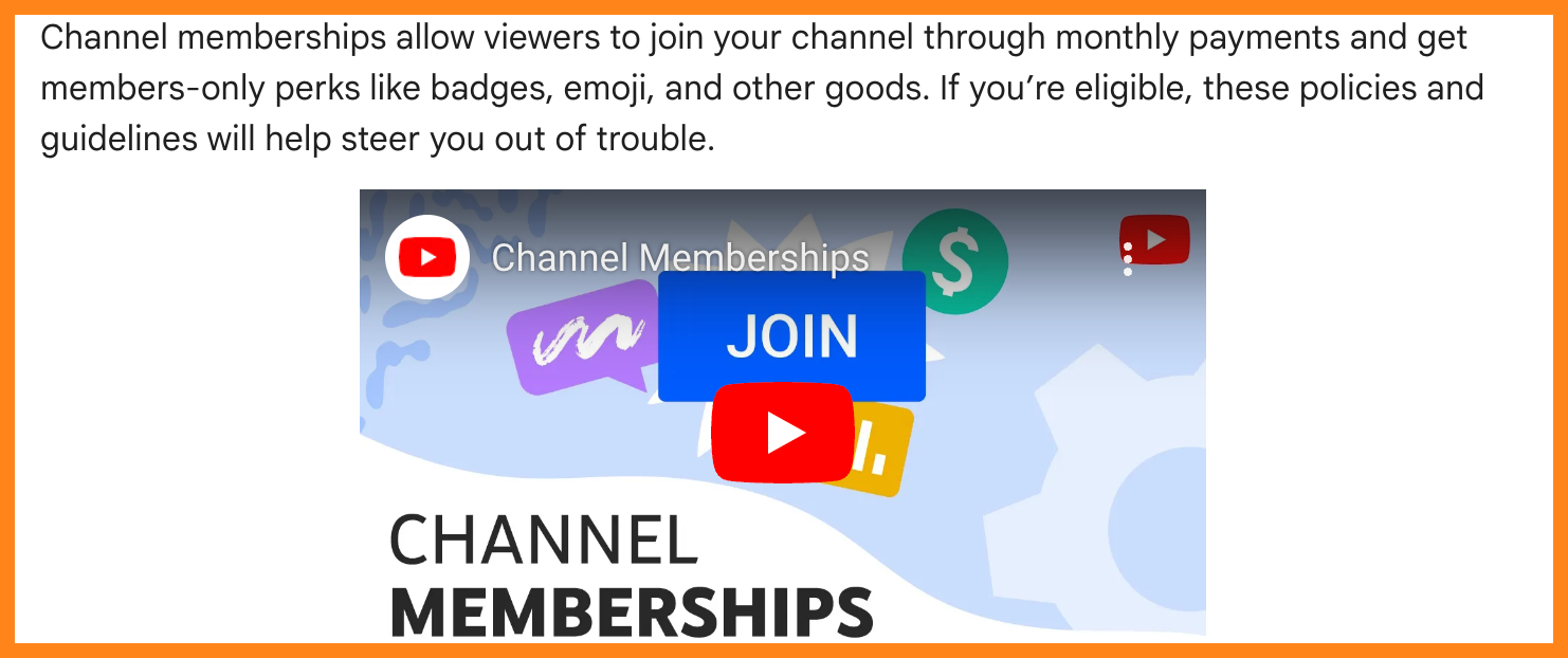 youtube membership