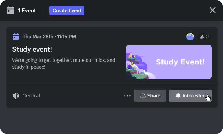 discord events