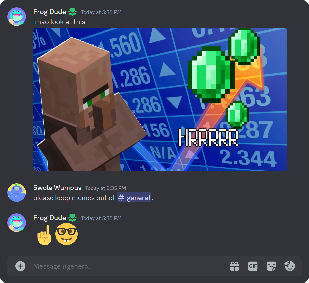 Discord memes channel