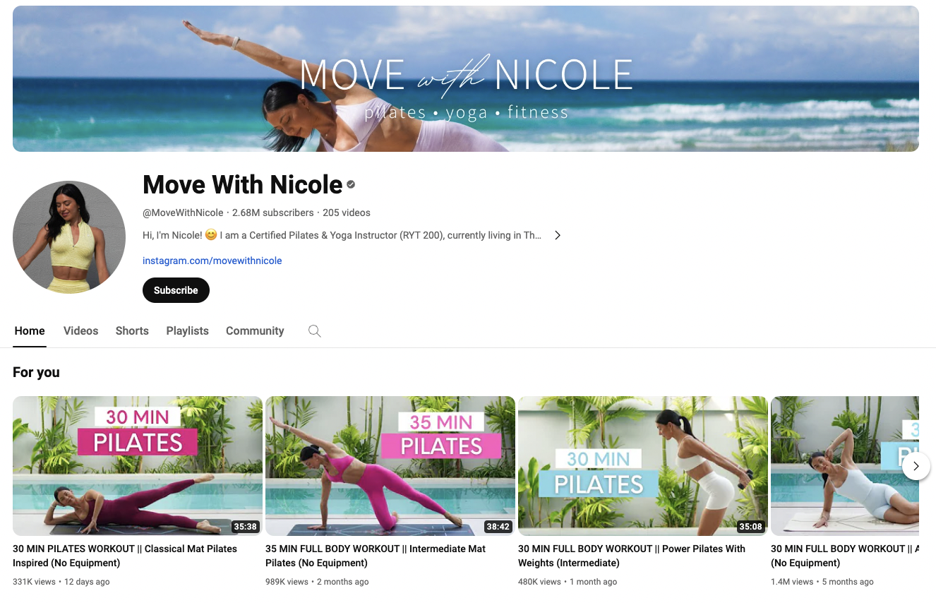 move with nicole fitness online