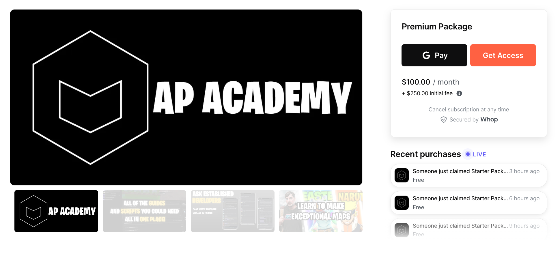 map academy