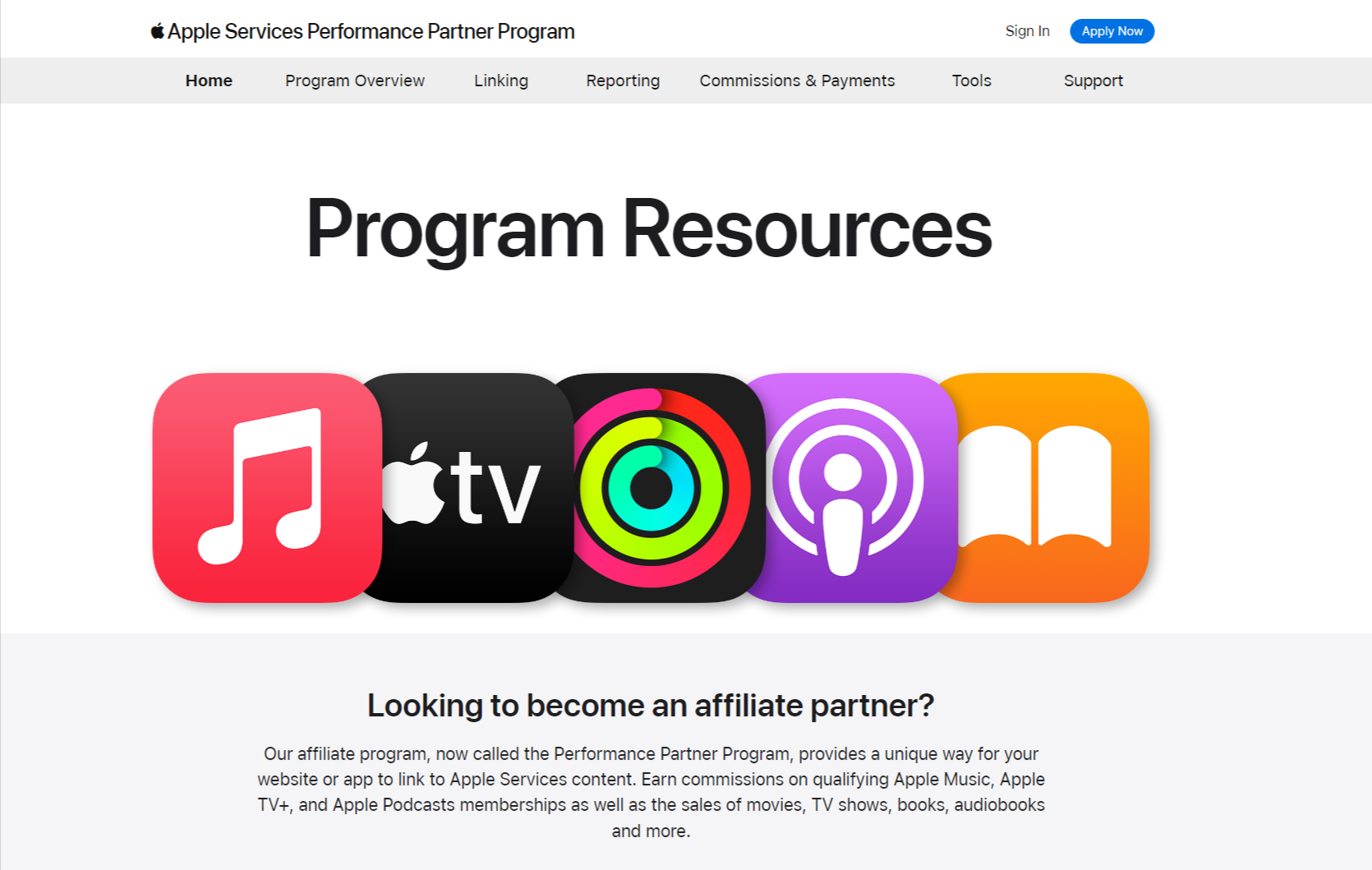 Apple's affiliate program