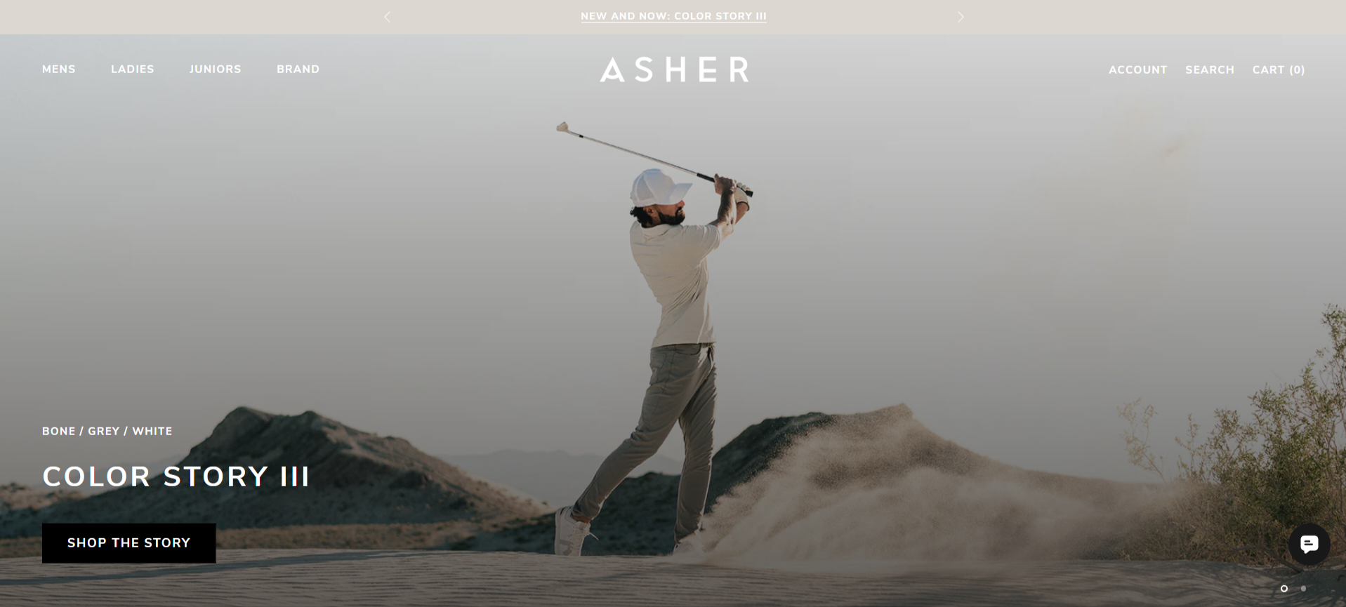 asher golf