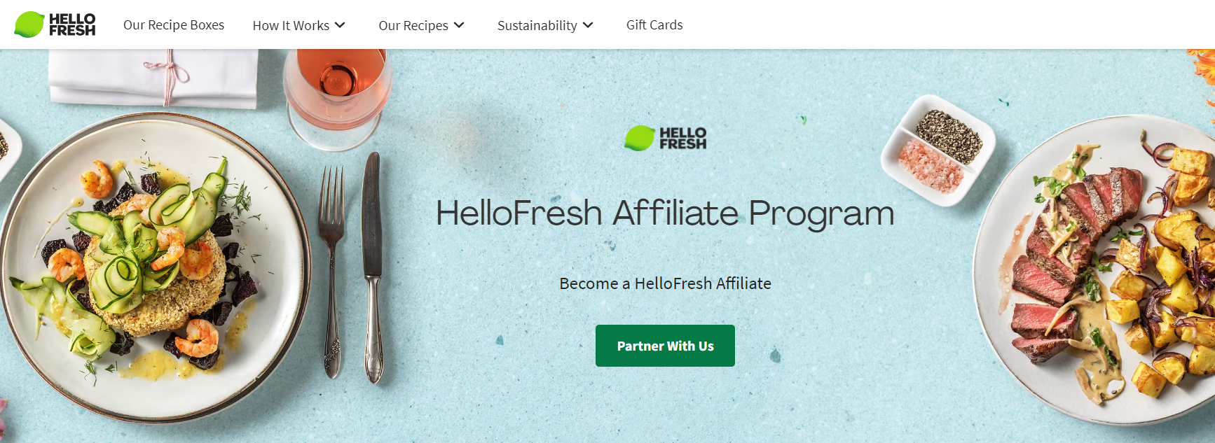 Hello Fresh affiliate program