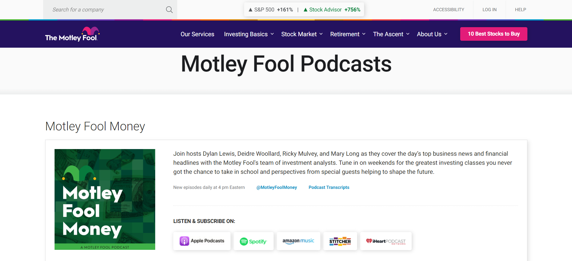 Motley Fool podcasts
