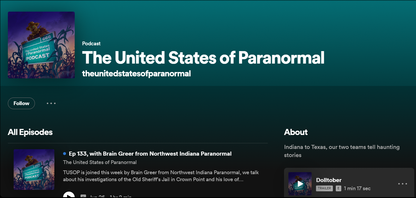 The United States of Paranormal