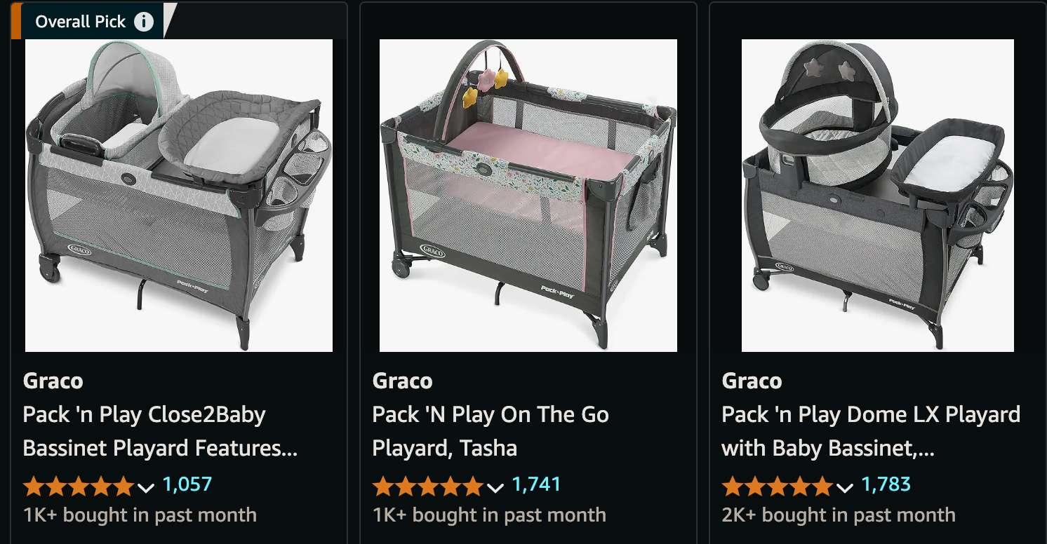 graco pack and play amazon