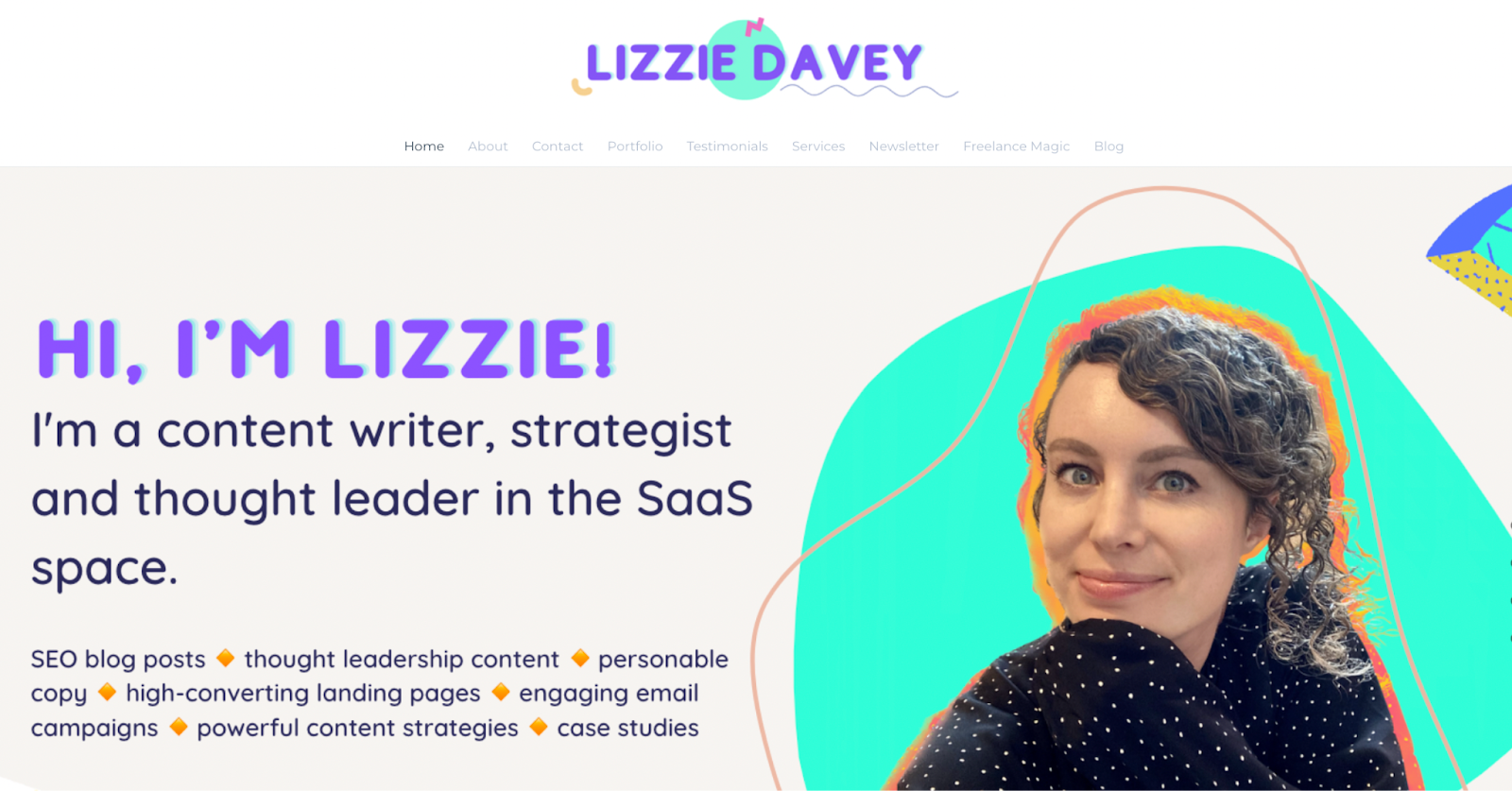 lizzie content writer
