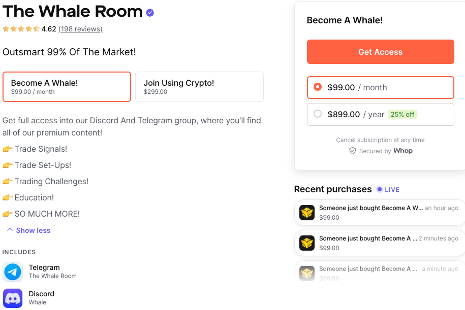 the whale room
