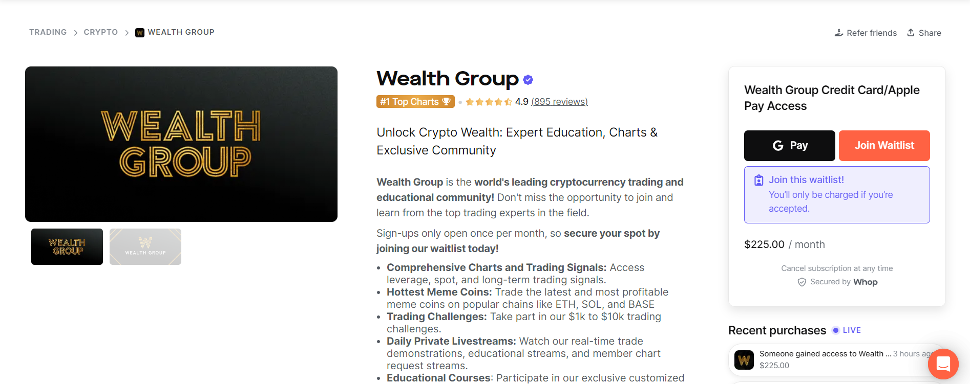 wealth group