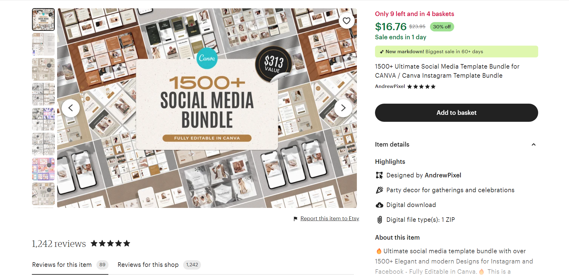 1500+ social media bundle