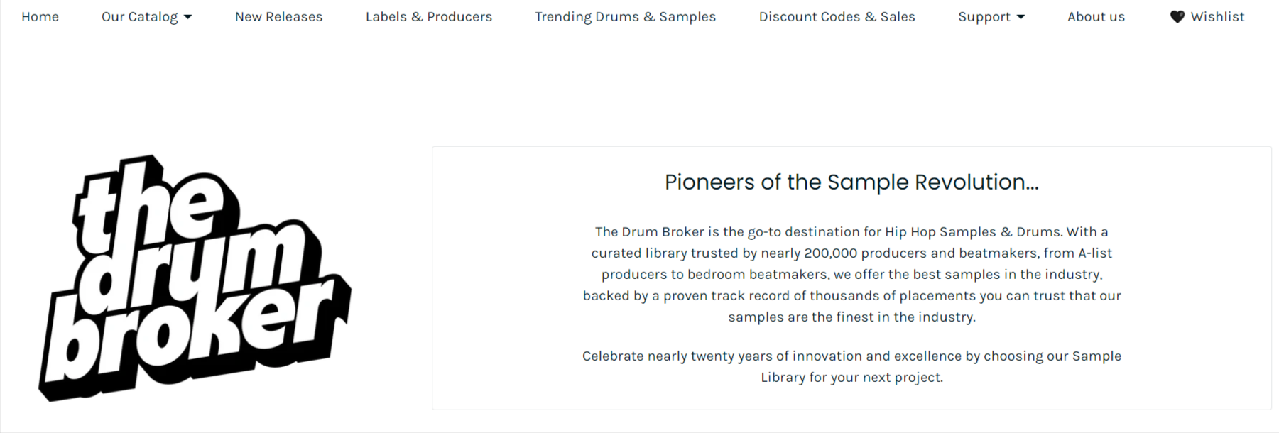 the drum broker store