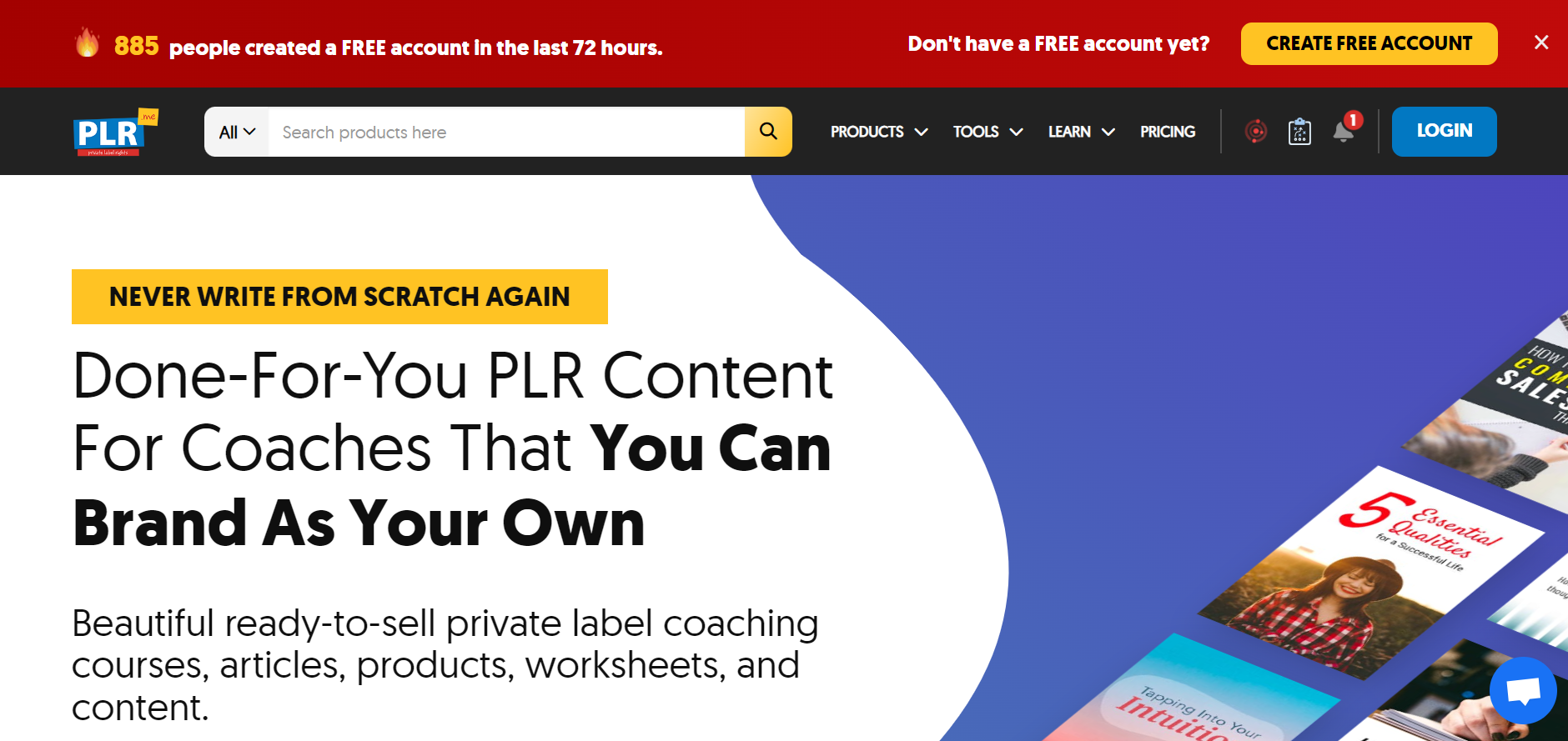 PLR hub