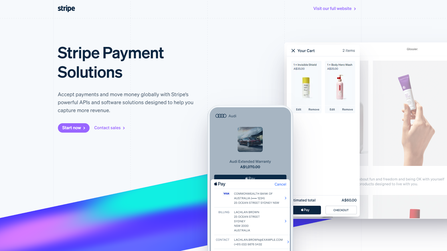 Stripe payment solutions