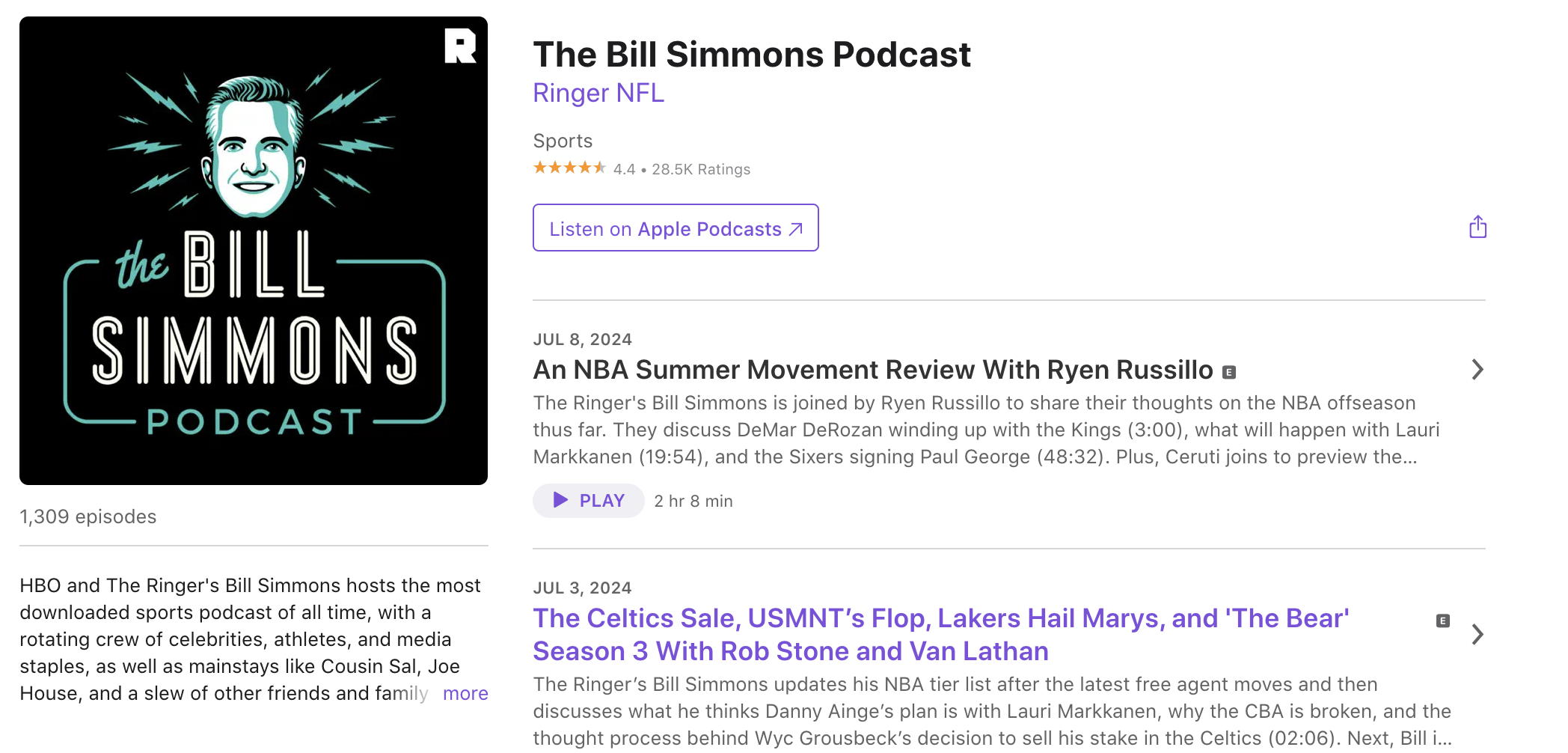 bill simmons show