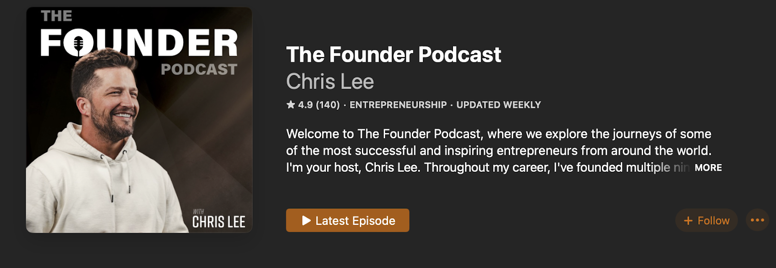 the founder podcast