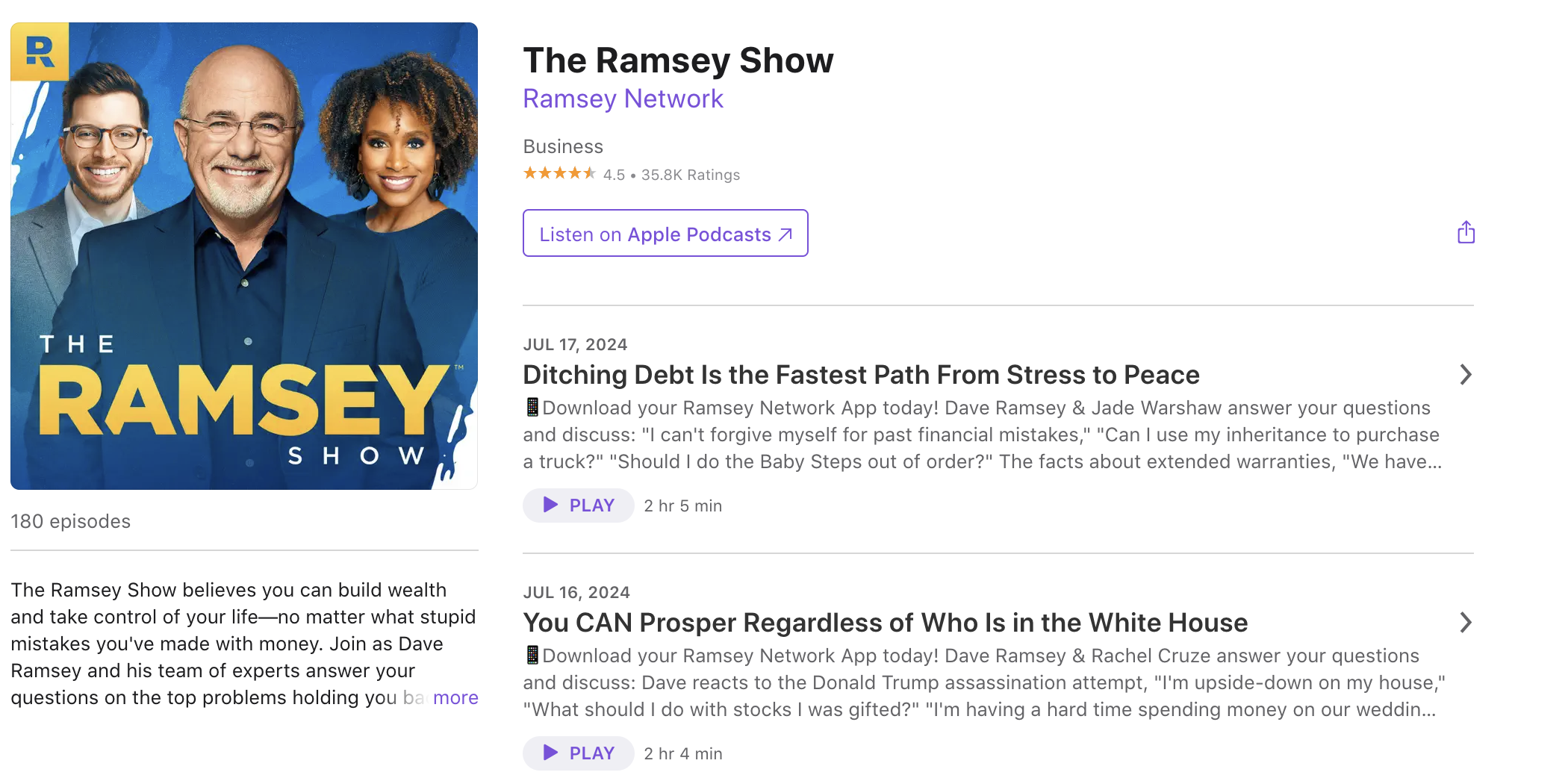 the ramsey show