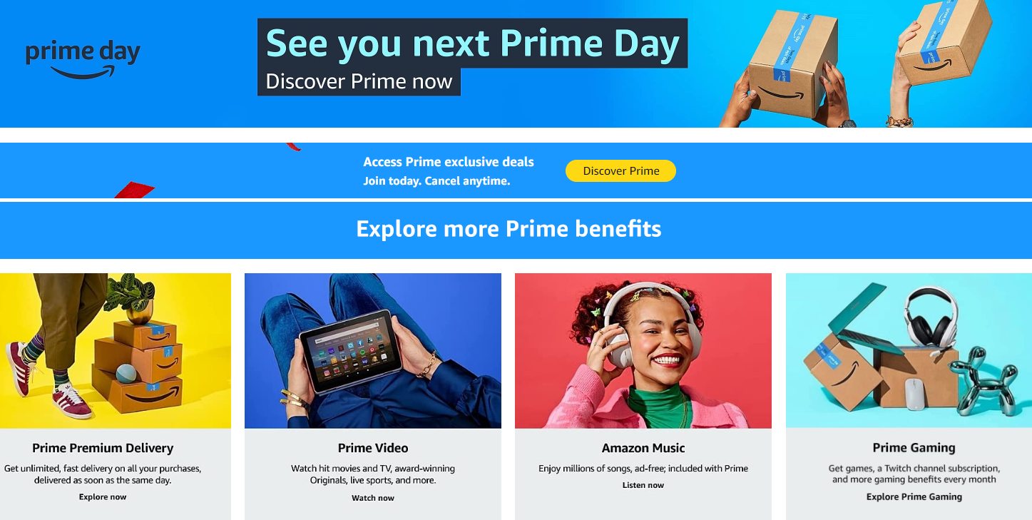 Amazon Prime and Prime Day