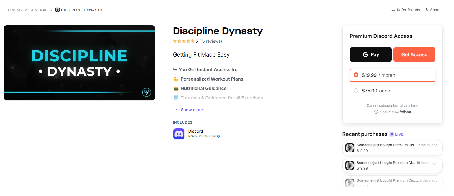 Discipline Dynasty