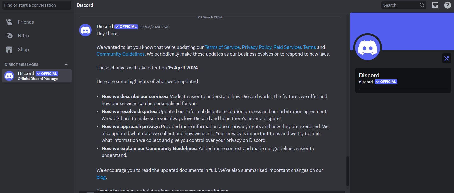 Discord DM