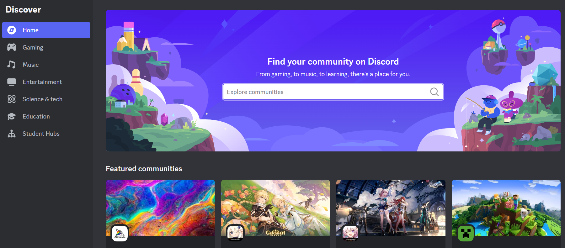 discord discover