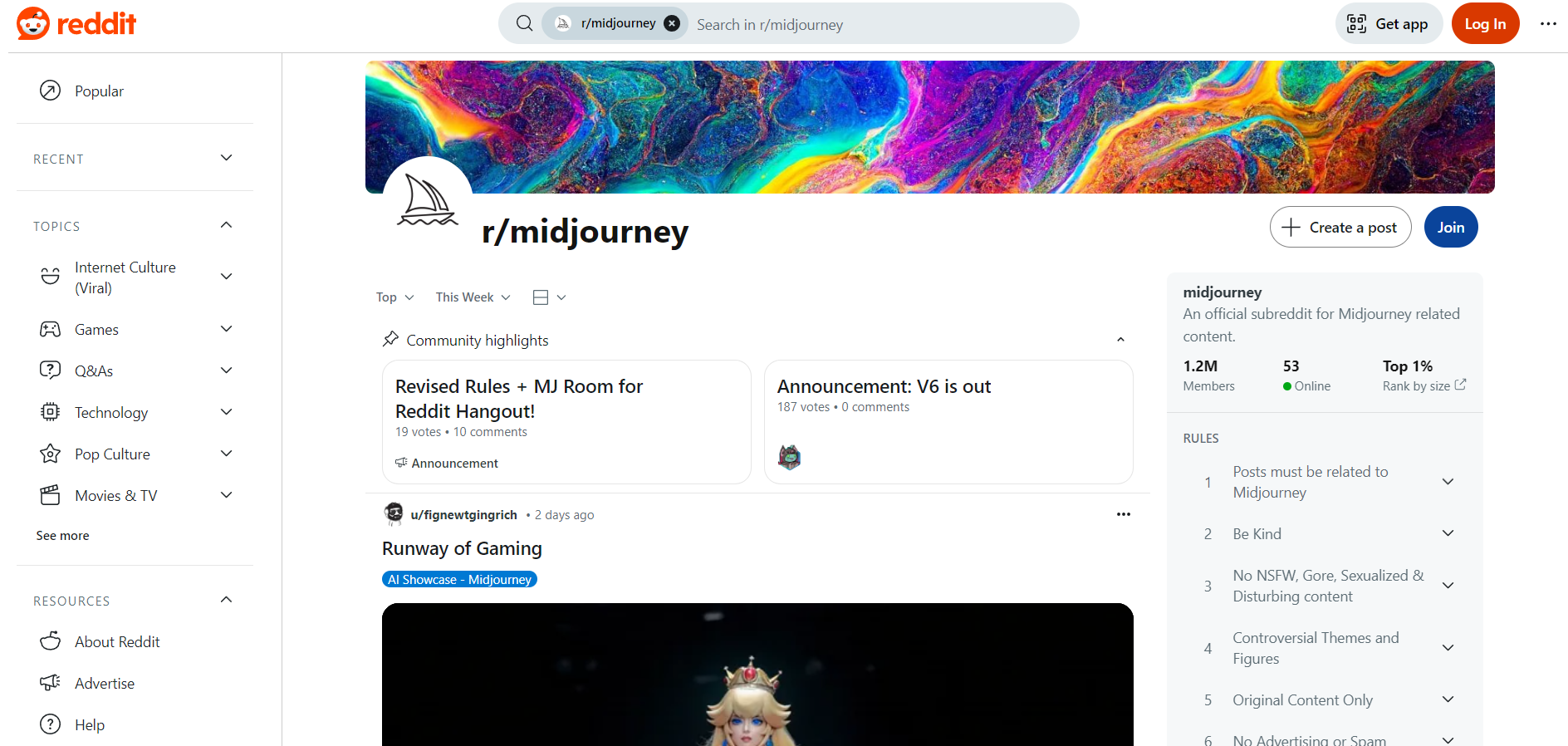 reddit midjourney