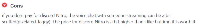 Review of Discord