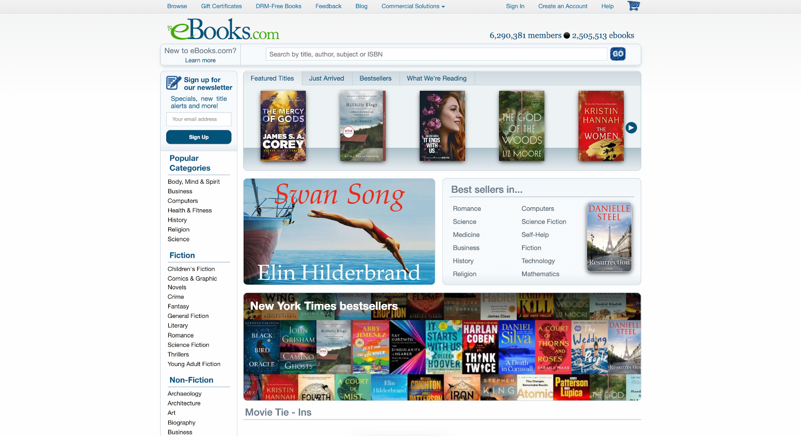 Ebooks.com screenshot