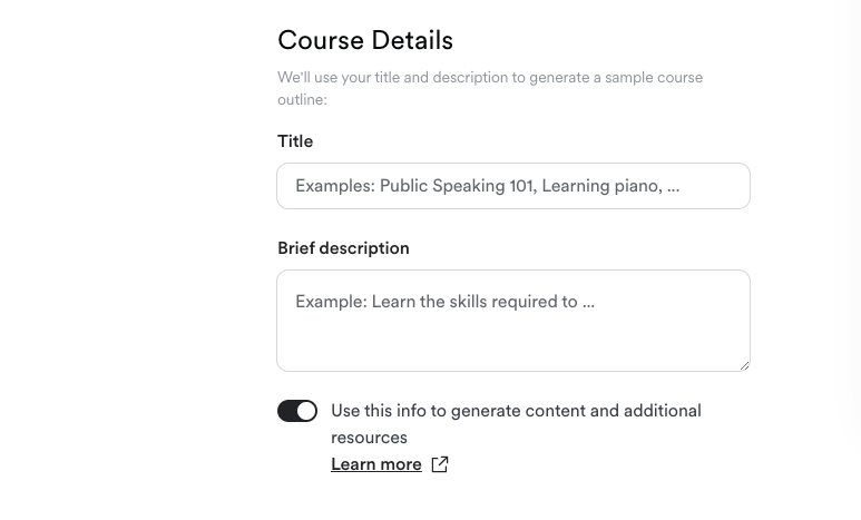 Kajabi create a course