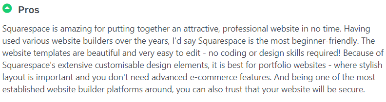 squarespace review