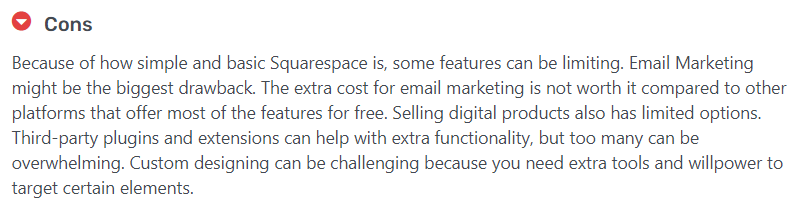 squarespace review