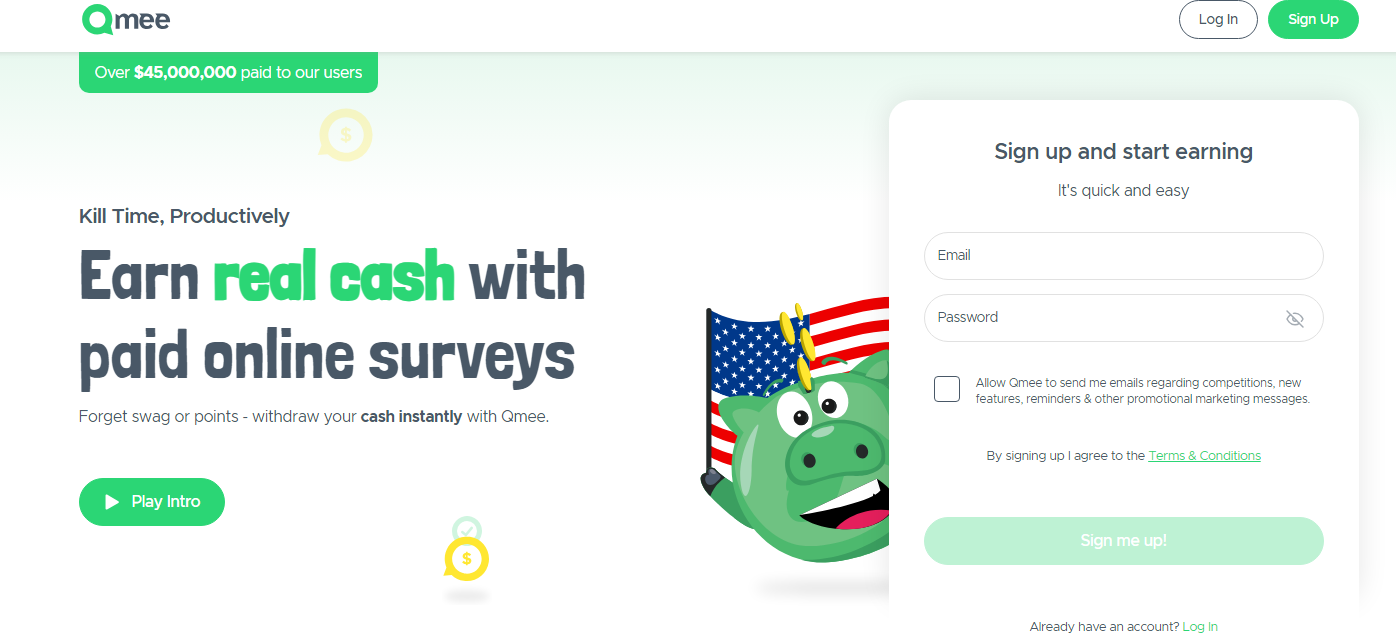 Paid surveys