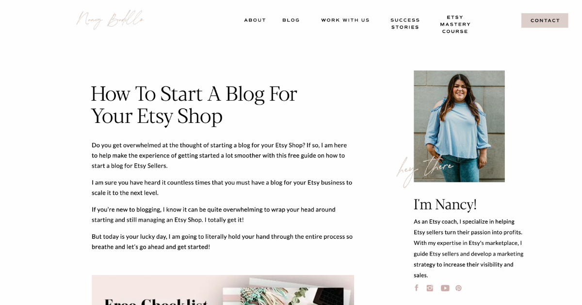 Start a blog