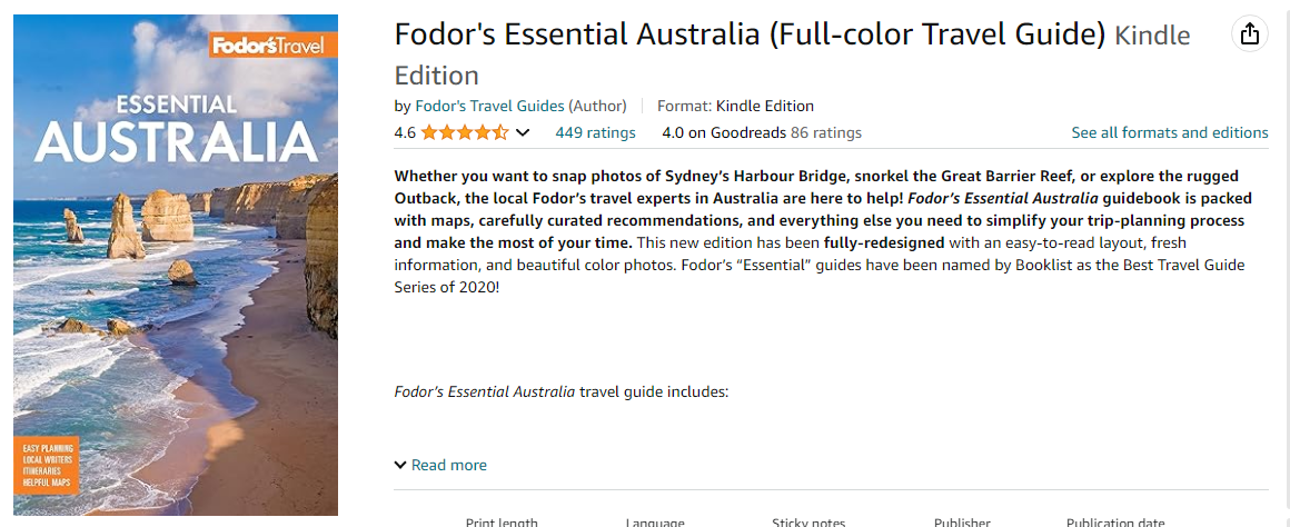 fodors trael guides