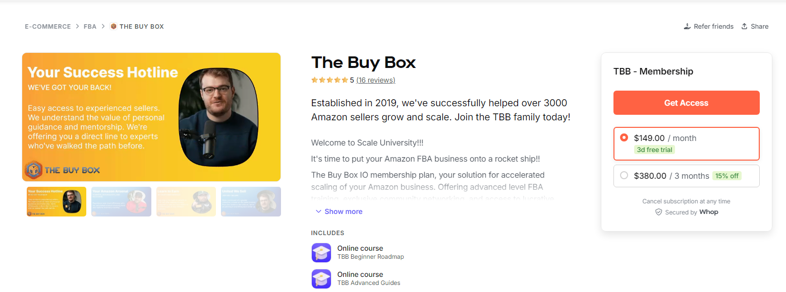 the buy box