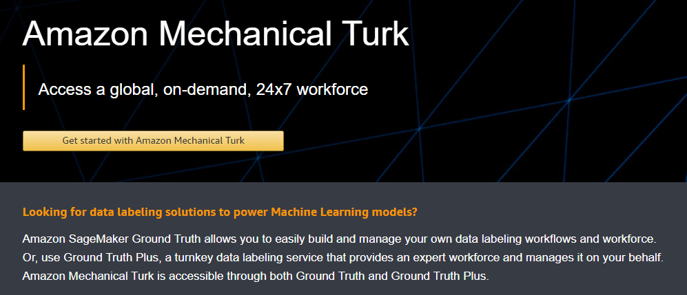 Amazon Mechanical Turk