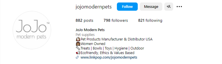 JoJo modern pets