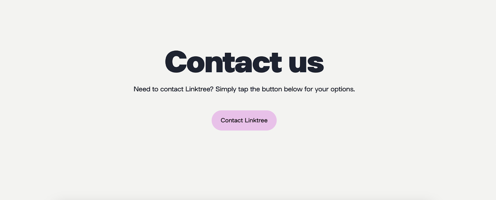 Contact Linktree