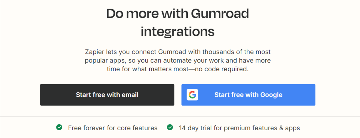 Gumroad integrations