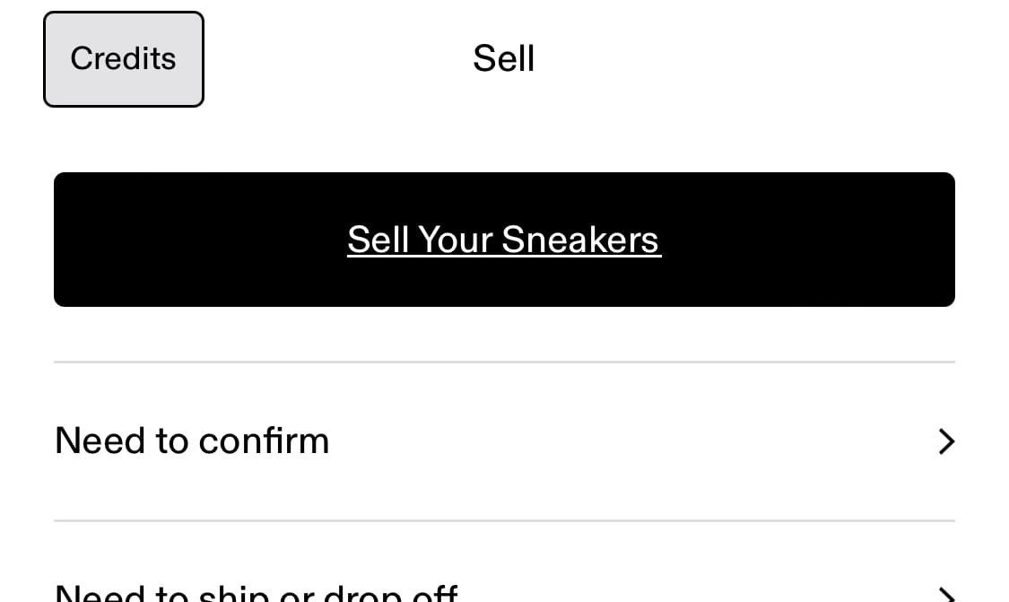 Listings on GOAT