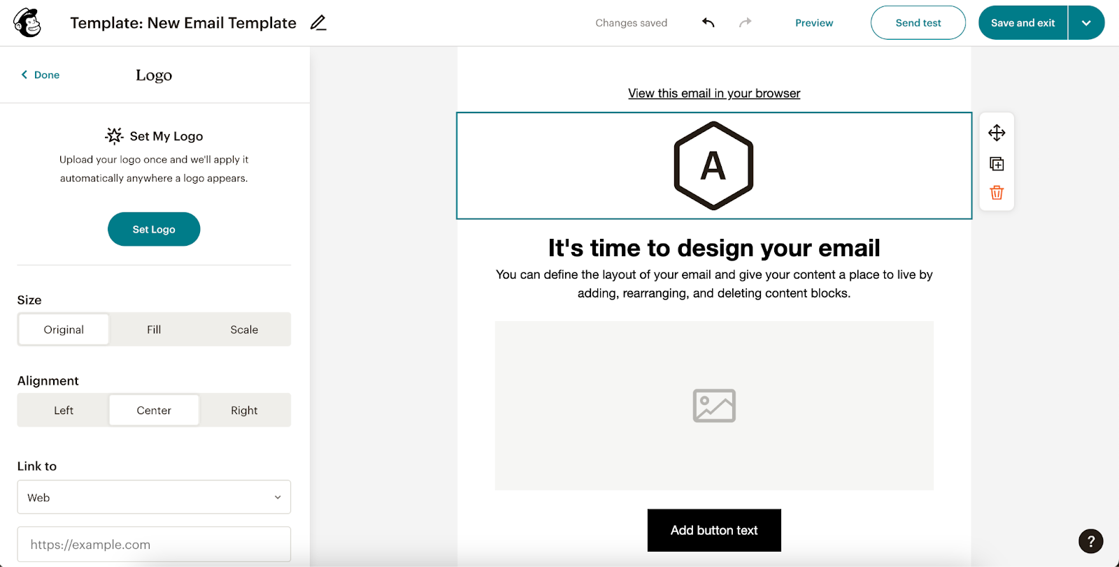 Mailchimp template