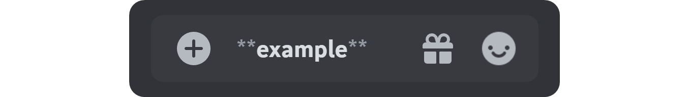 Bold formatting on Discord